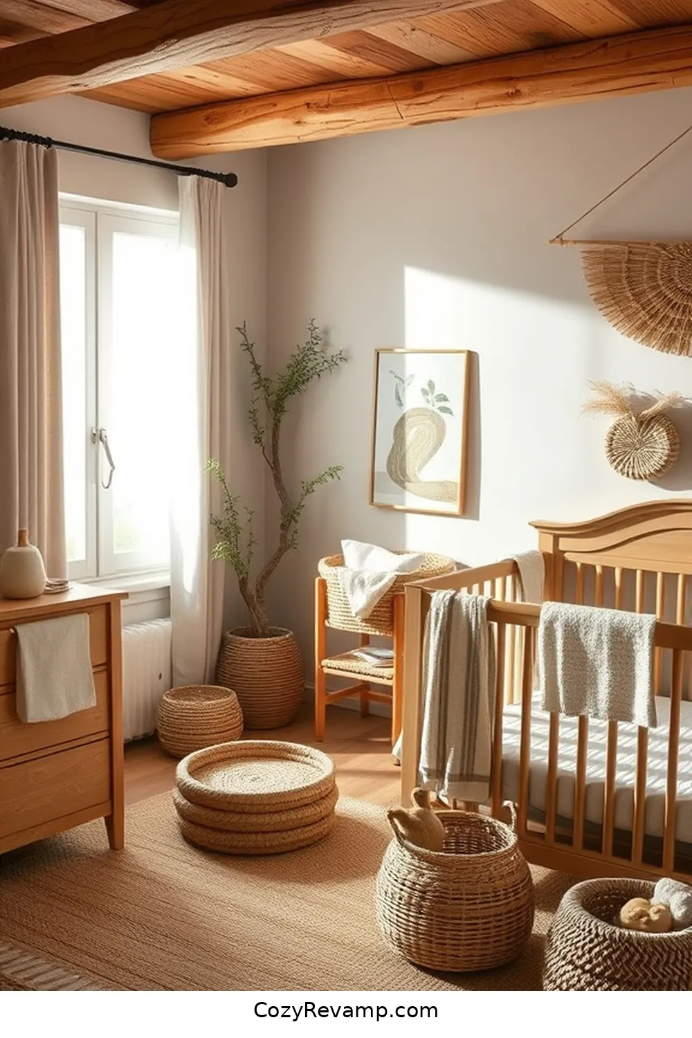 Key Elements of a Rustic Nursery With Natural Fibers 4 Furniture Selection for a Rustic Look for Key Elements of a Rustic Nursery With Natural Fibers
