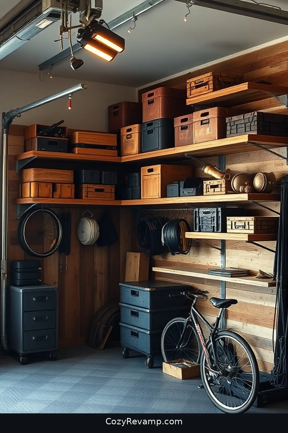 Stunning Rustic Garage Designs Featuring Reclaimed Materials 4 Creative Storage Solutions With Salvaged Materials for Stunning Rustic Garage Designs Featuring Reclaimed Materials