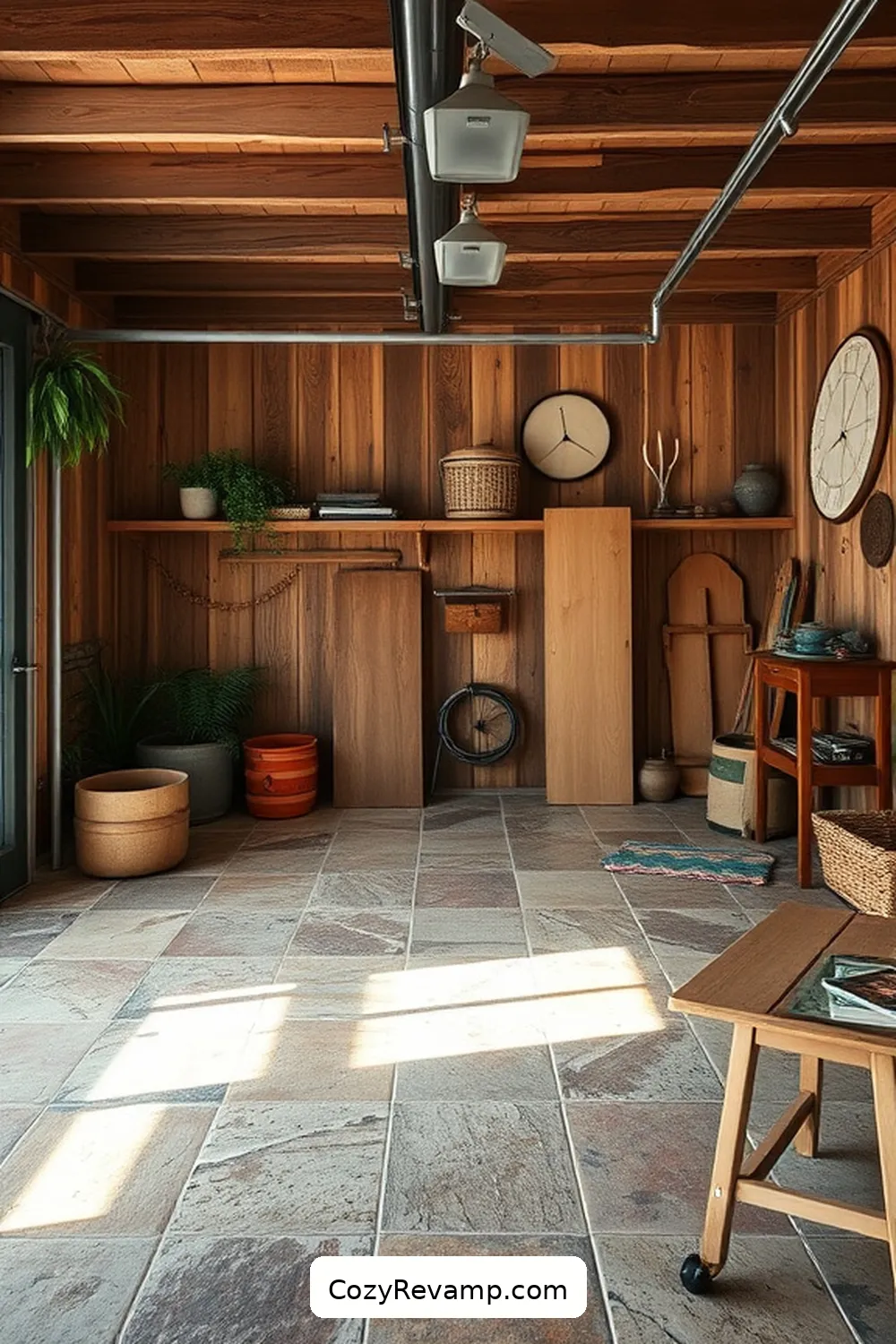 Stunning Rustic Garage Designs Featuring Reclaimed Materials 7 Eco-Friendly Flooring Options From Recycled Materials for Stunning Rustic Garage Designs Featuring Reclaimed Materials
