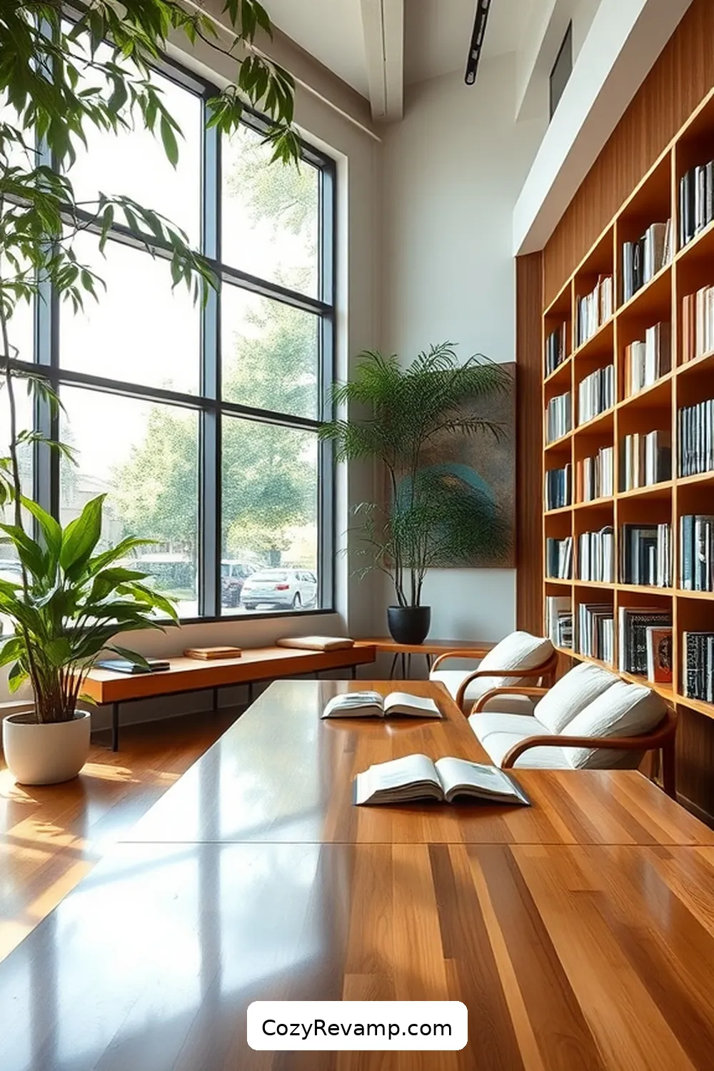 Notable Examples of Bamboo-Infused Libraries for Stunning Scandinavian Library Designs Featuring Bamboo Material