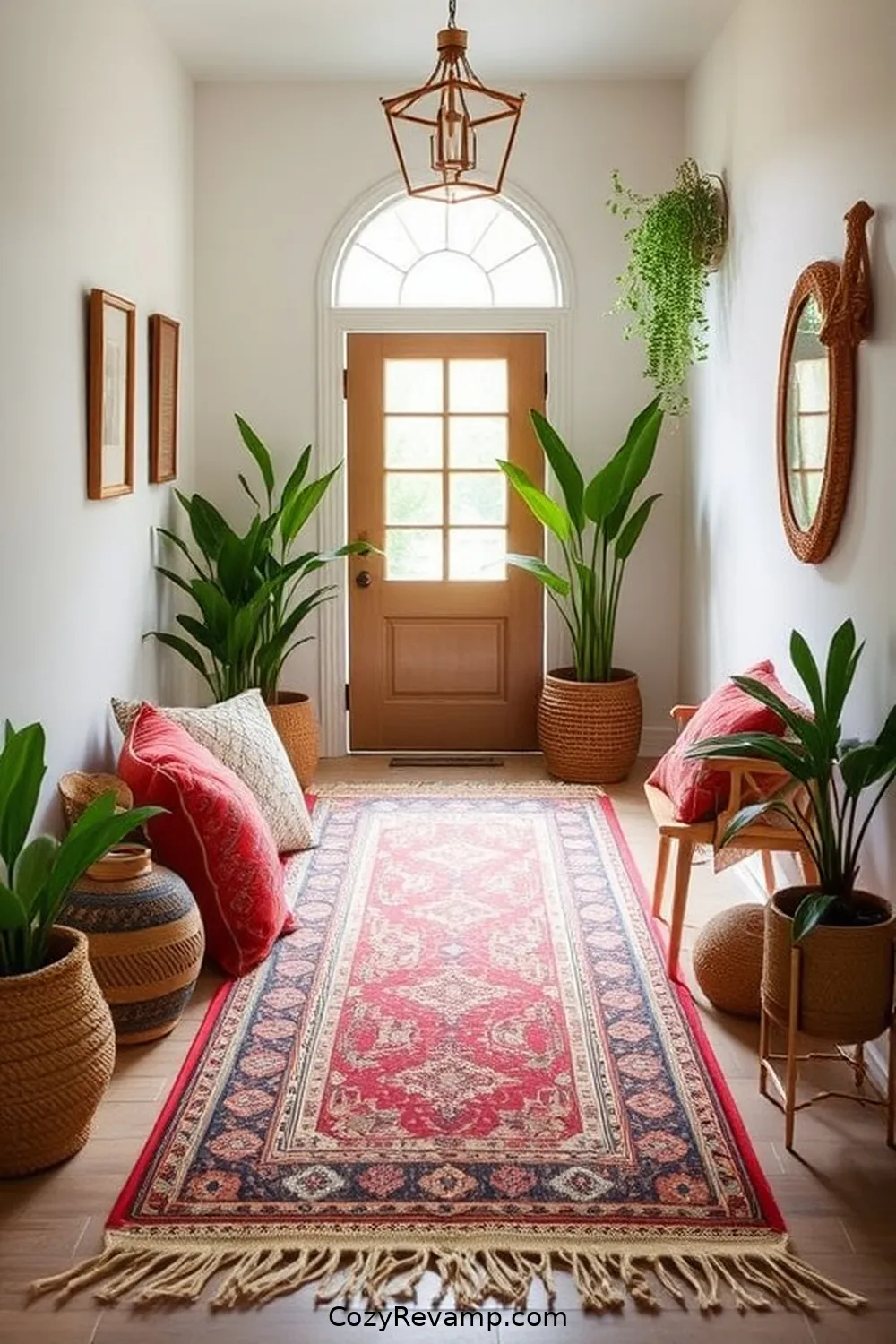 Choosing the Right Color Palette for Transform Your Entryway to Bohemian Style With Organic Cotton Materials