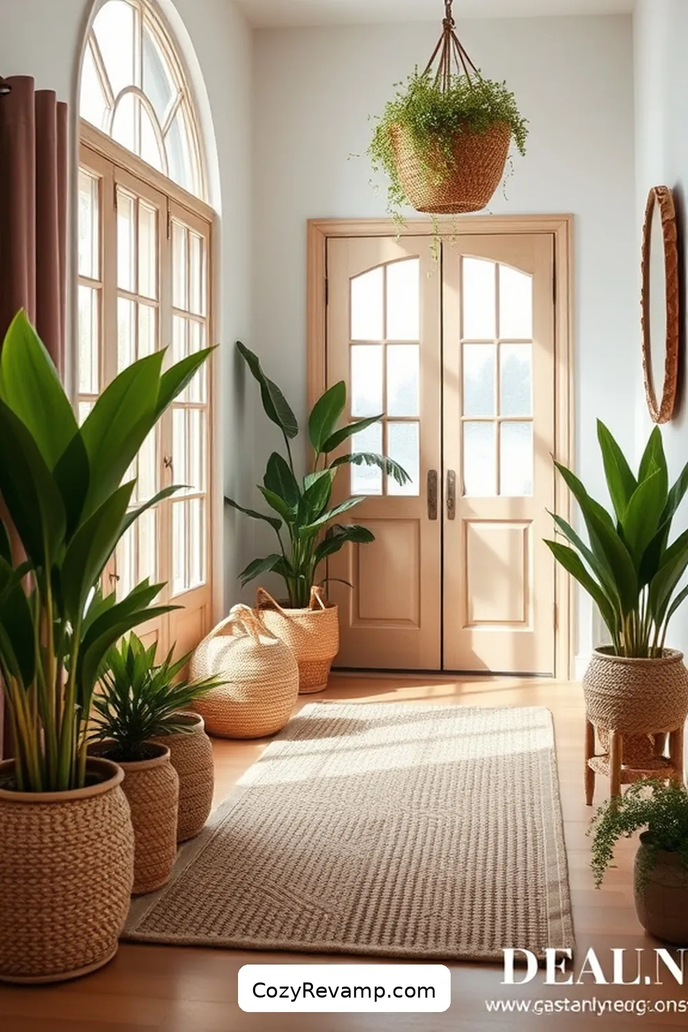 Utilizing Organic Cotton Storage Solutions for Transform Your Entryway to Bohemian Style With Organic Cotton Materials