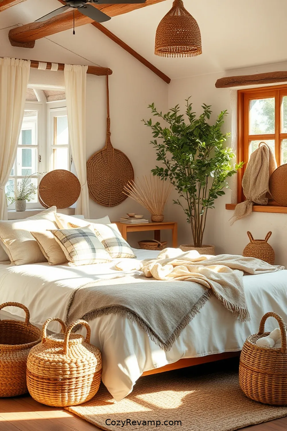 Transform Your Rustic Bedroom With Natural Fibers and Materials 8 The Role of Cotton in Rustic Aesthetics for Transform Your Rustic Bedroom With Natural Fibers and Materials