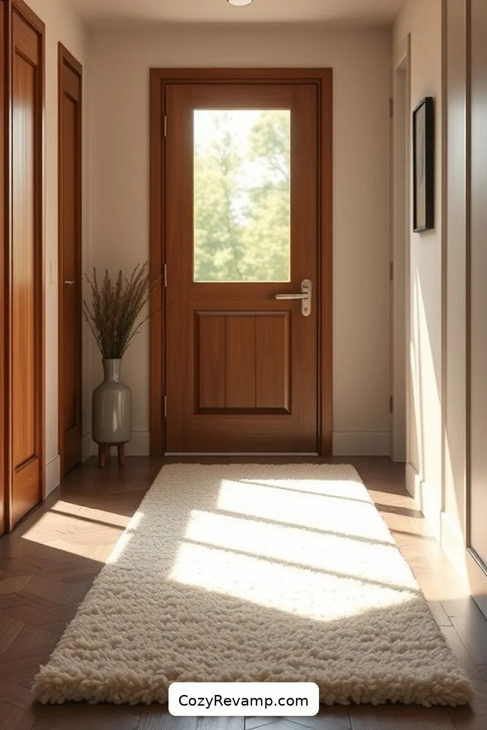 Softness and Comfort for Your Hallway for What Makes Organic Cotton Ideal for a Mid-Century Modern Hallway Material?