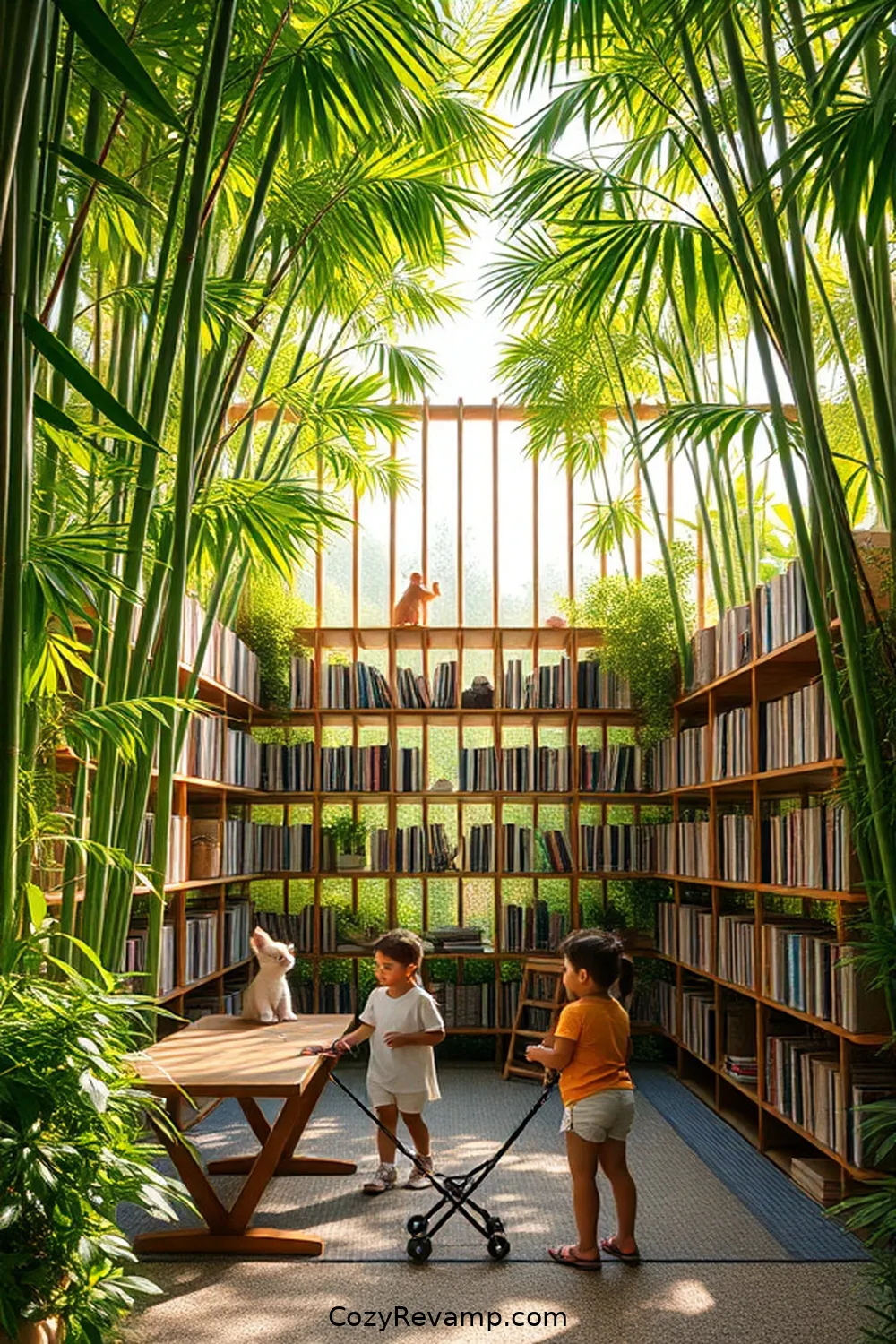 Building Community Spaces With Bamboo Libraries for What Makes a Minimalist Library With Bamboo Material Sustainable?