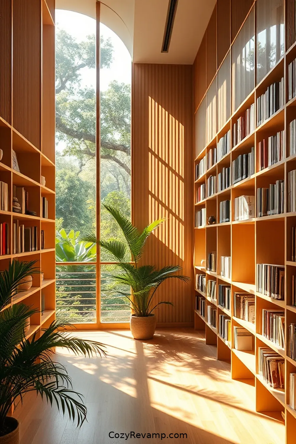 The Role of Natural Light in Library Design for What Makes a Minimalist Library With Bamboo Material Sustainable?