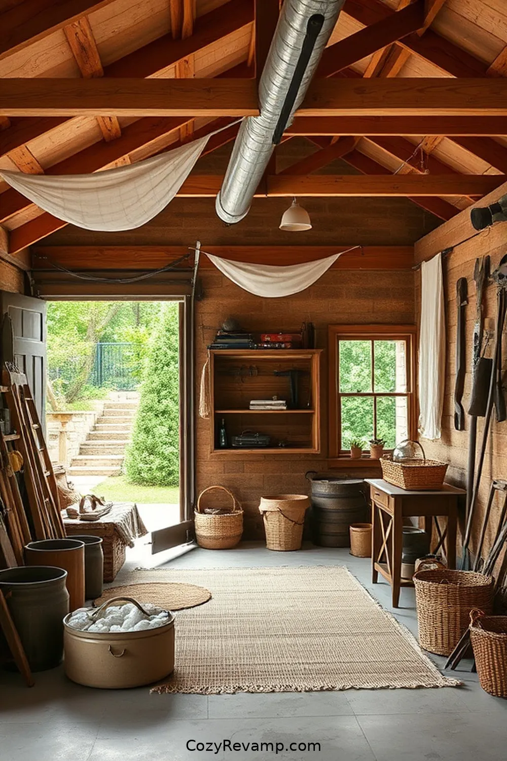 Understanding the Rustic Aesthetic for What Makes a Rustic Garage Stand Out With Organic Cotton Material?