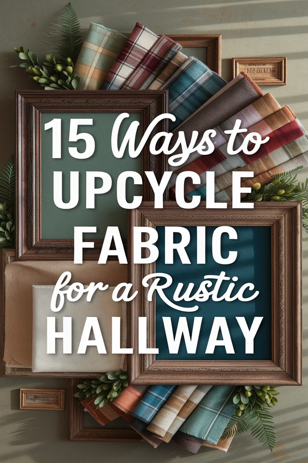Image for: 15 Ways to Create a Rustic Hallway With Upcycled Fabric Material