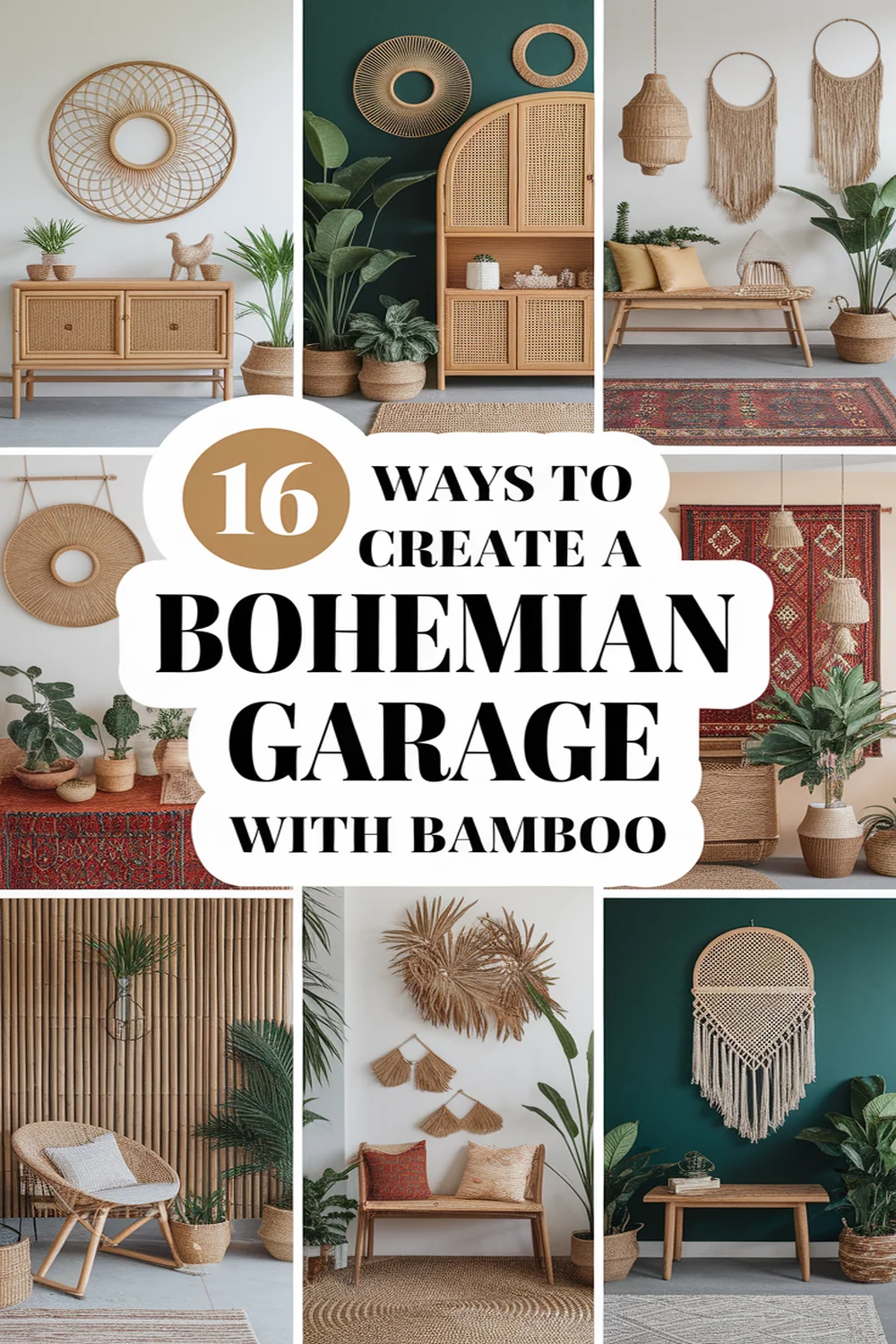 Image for: 16 Ways to Create a Bohemian Garage With Bamboo Material