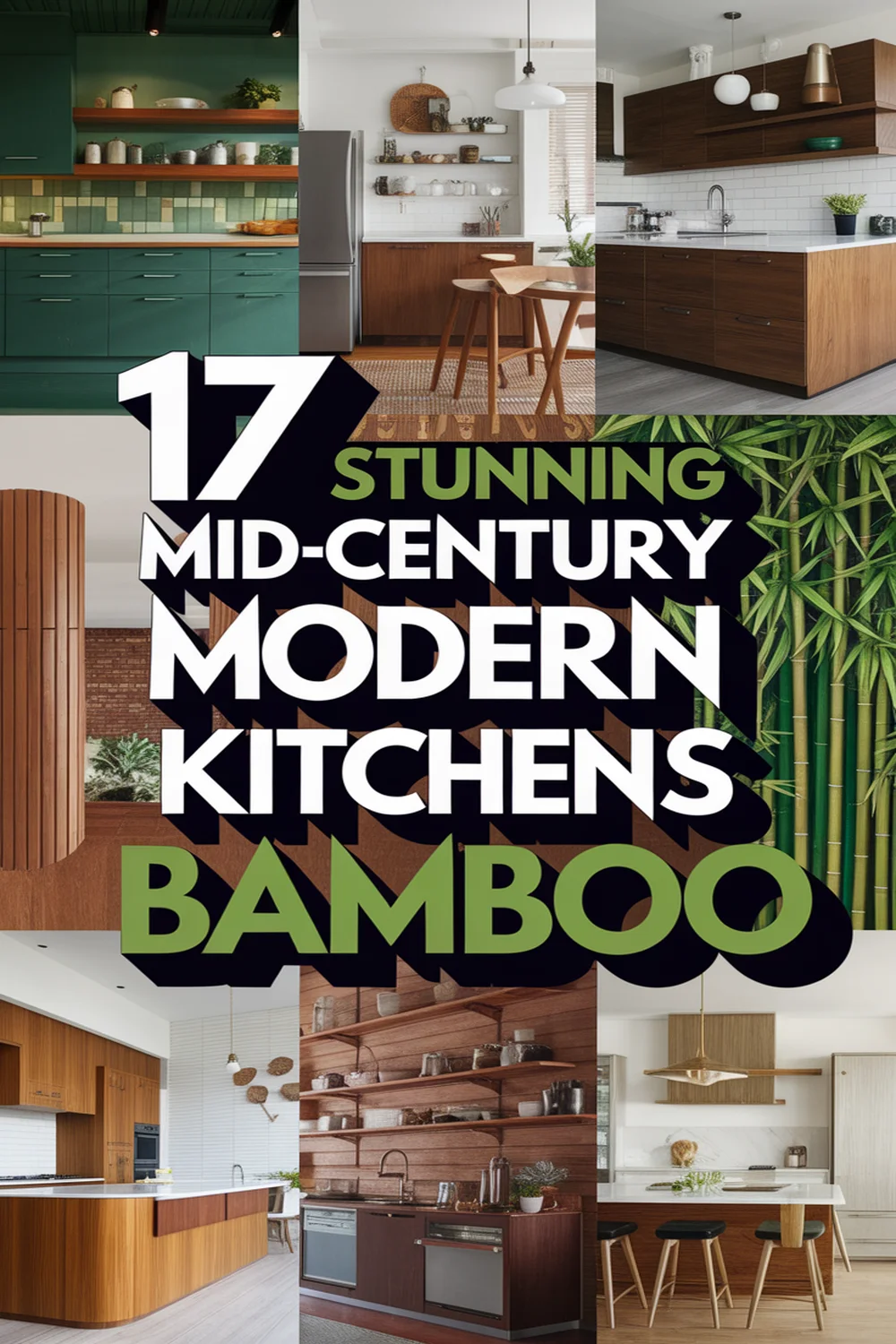 17 Stunning Mid-Century Modern Kitchen Ideas Featuring Bamboo Material 55 Image for: 17 Stunning Mid-Century Modern Kitchen Ideas Featuring Bamboo Material