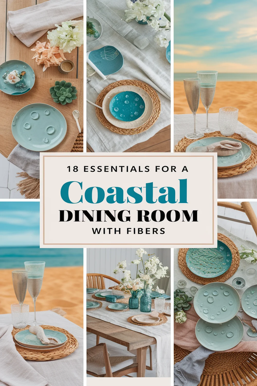 Image for: 18 Essential Elements for a Coastal Dining Room With Natural Fibers