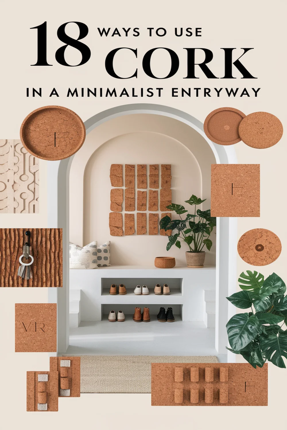 18 Ways to Use Cork Material for a Minimalist Entryway 19 Image for: 18 Ways to Use Cork Material for a Minimalist Entryway