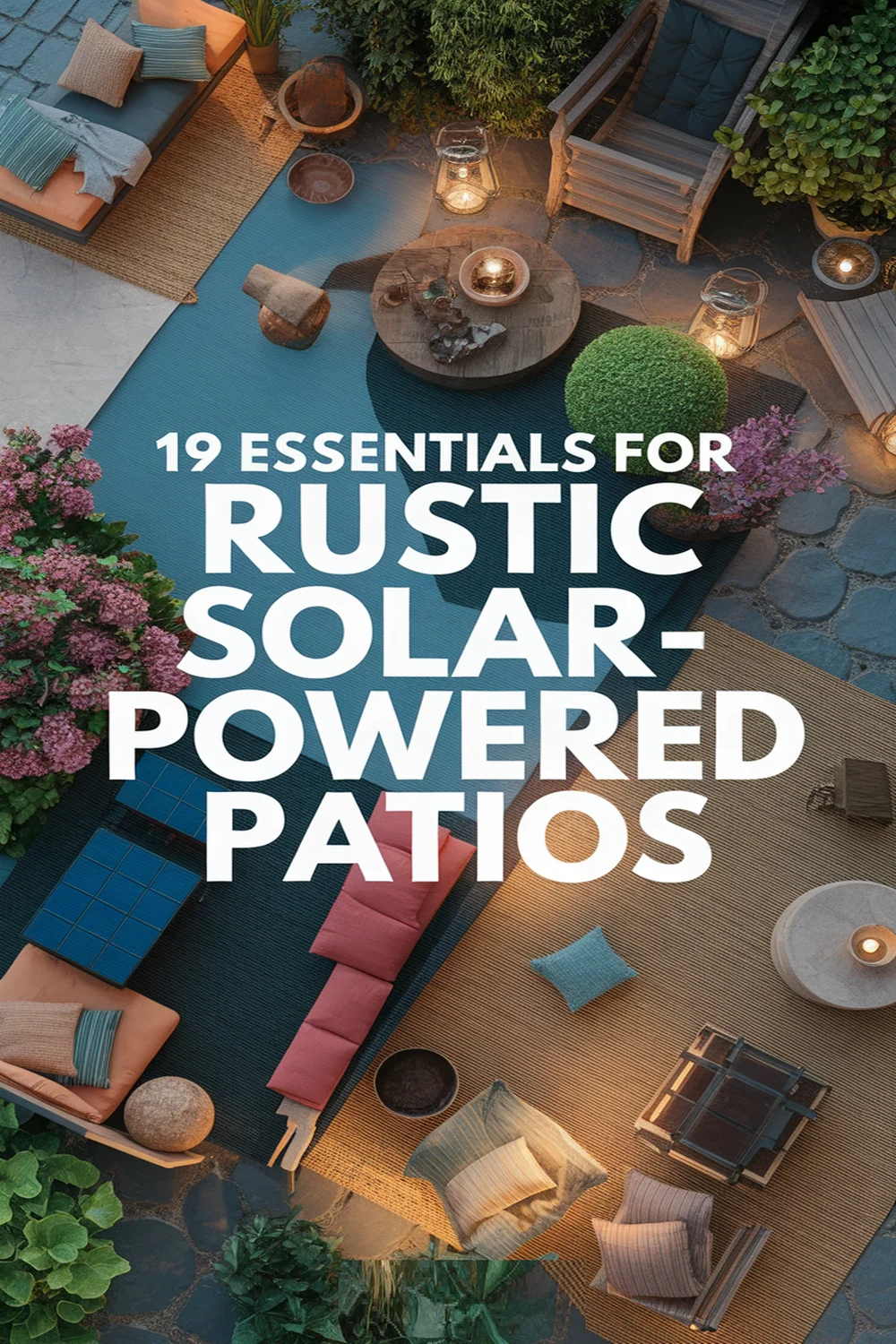 Image for: 19 Essential Materials for Rustic Outdoor Patios With Solar-Powered Lights