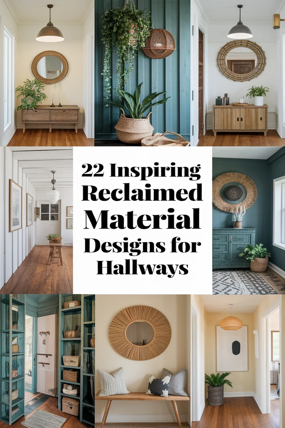 Image for: 22 Inspiring Designs for Industrial Hallways Using Reclaimed Materials