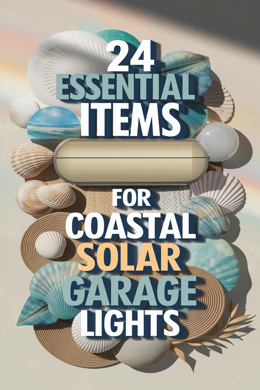 Image for: 24 Essential Materials for Coastal Garage Solar-Powered Lights