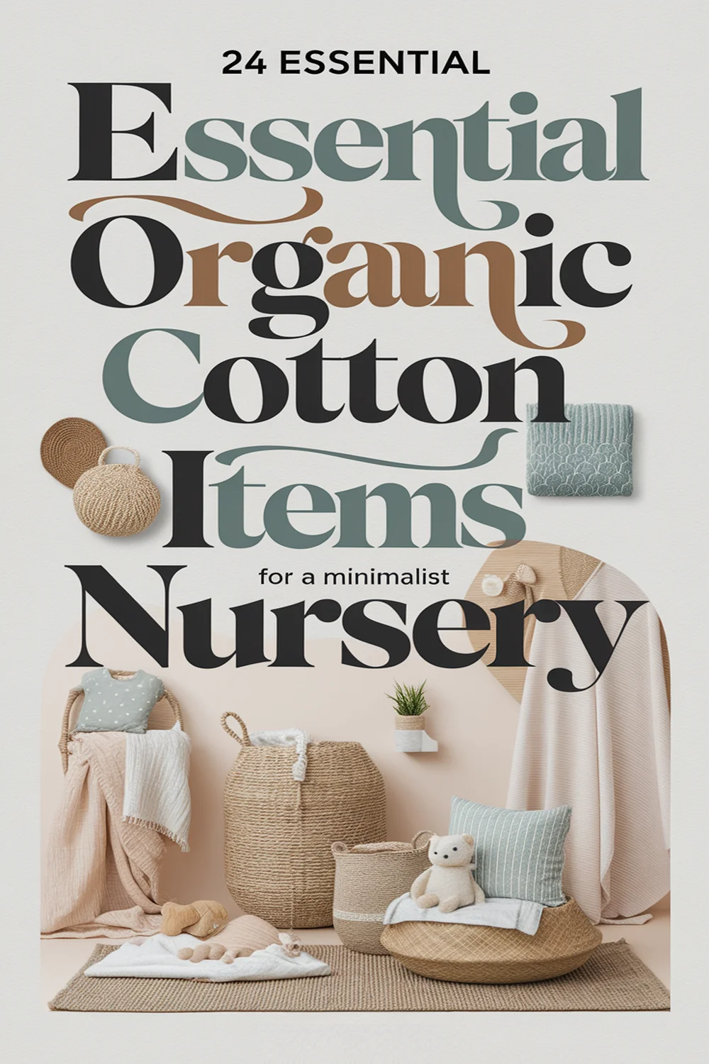Image for: 24 Must-Have Organic Cotton Materials for a Minimalist Nursery
