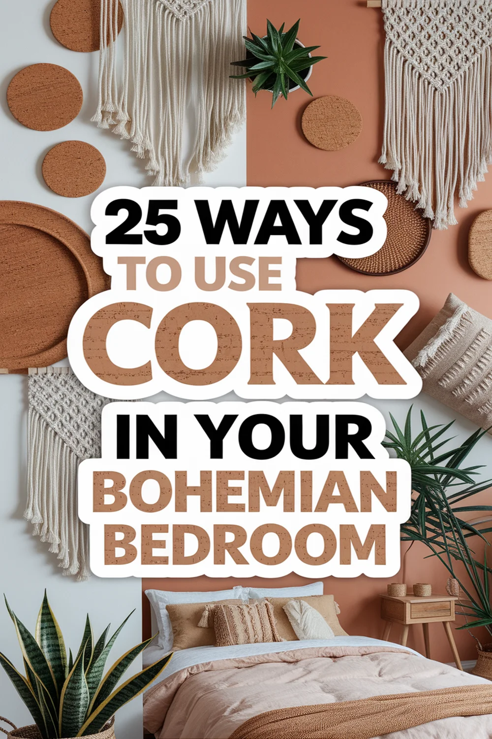 Image for: 25 Ways to Incorporate Cork Material in Your Bohemian Bedroom