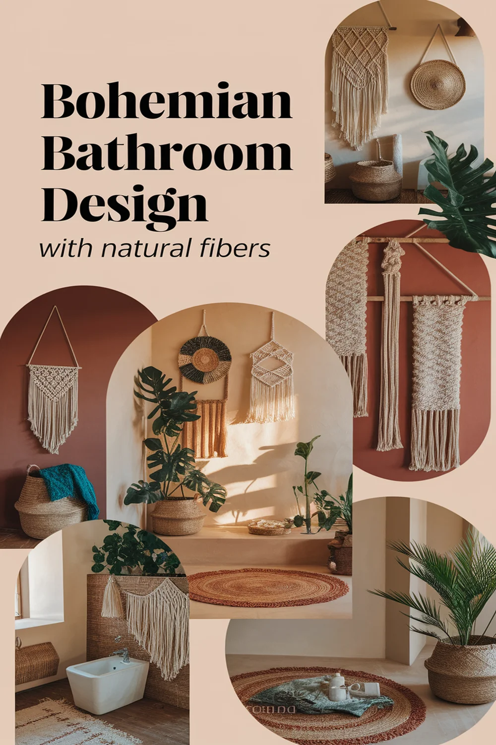 Image for: Create a Bohemian Bathroom With Natural Fibers