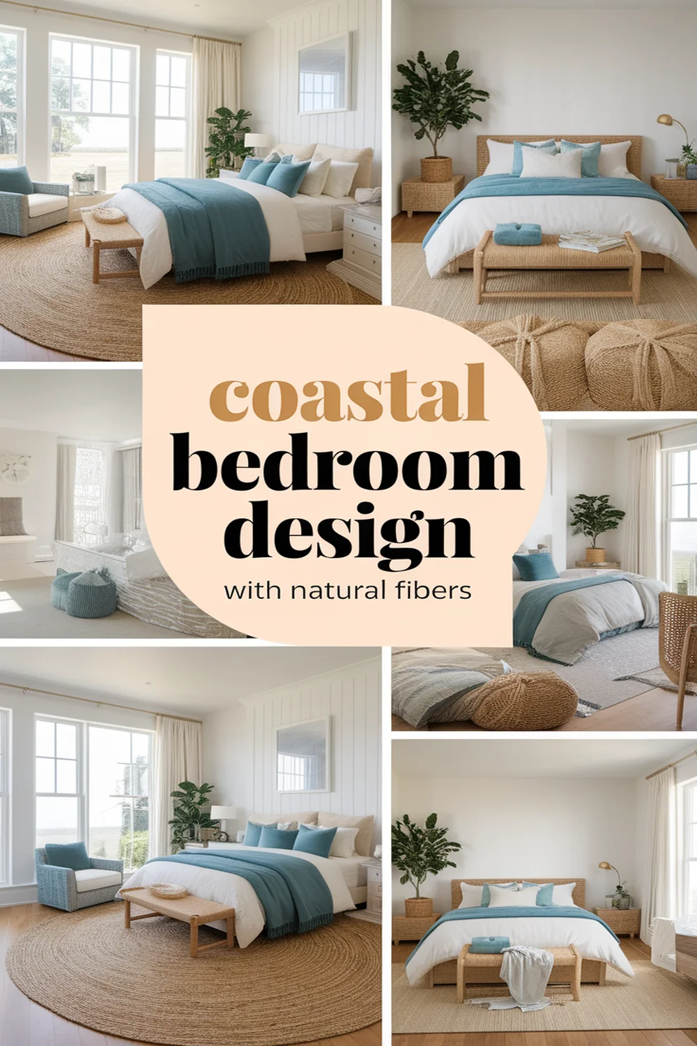 Image for: Create a Coastal Bedroom With Natural Fibers