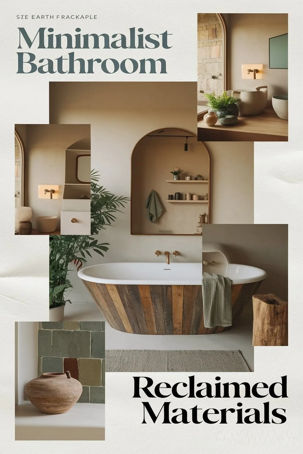 Image for: Create a Minimalist Bathroom With Reclaimed Materials