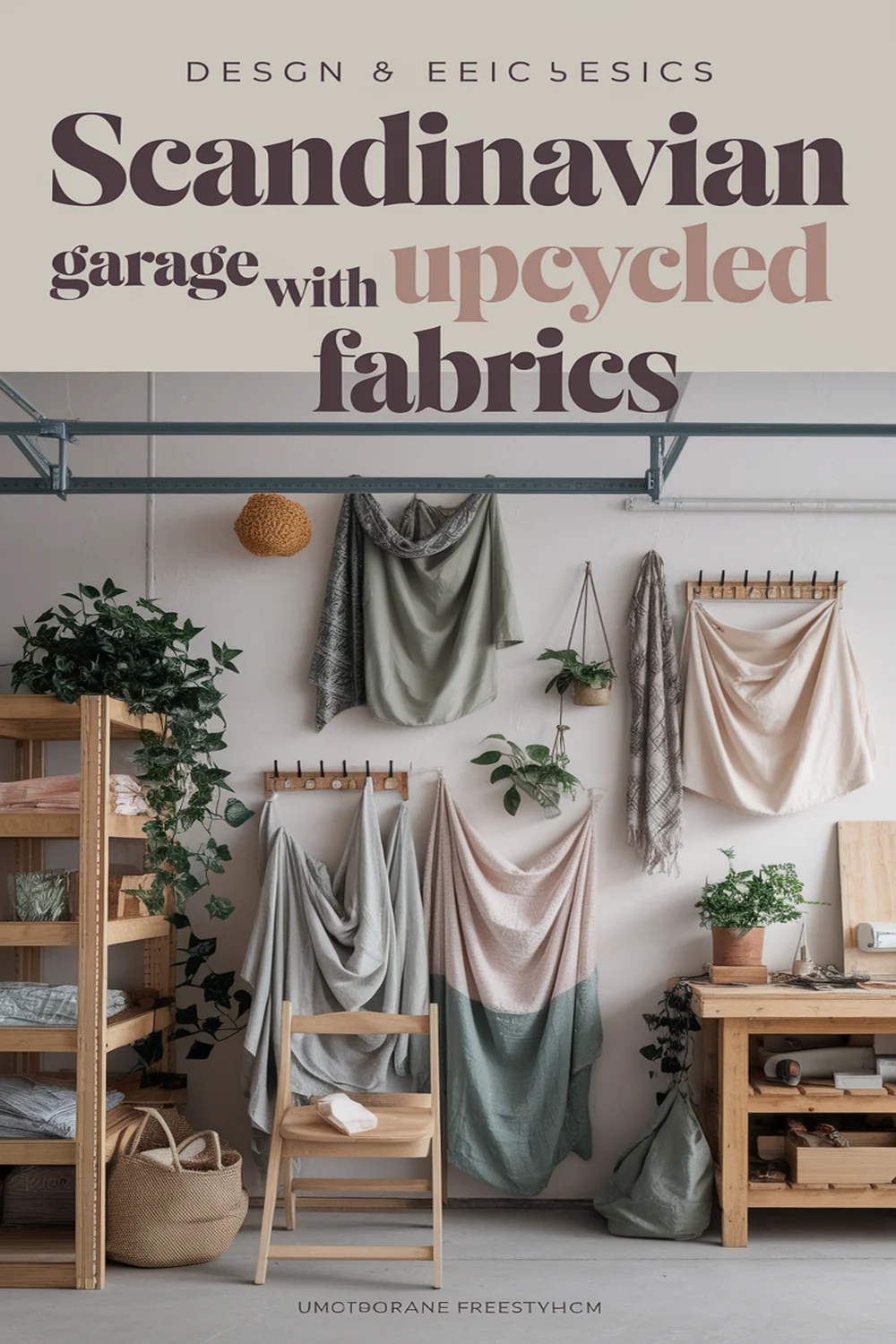 Create a Scandinavian Garage With Upcycled Fabric Materials 58 Image for: Create a Scandinavian Garage With Upcycled Fabric Materials