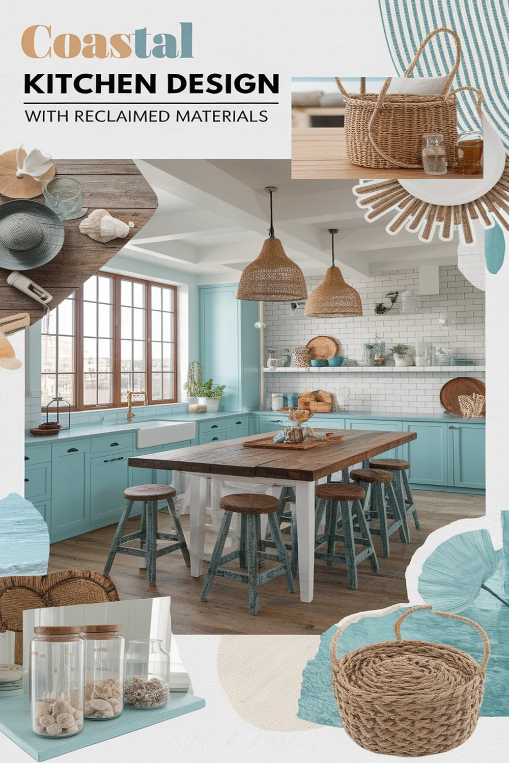 Image for: Designing a Coastal Kitchen With Reclaimed Materials