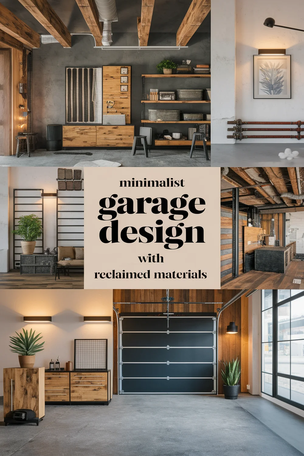 Image for: Designing a Minimalist Garage With Reclaimed Materials