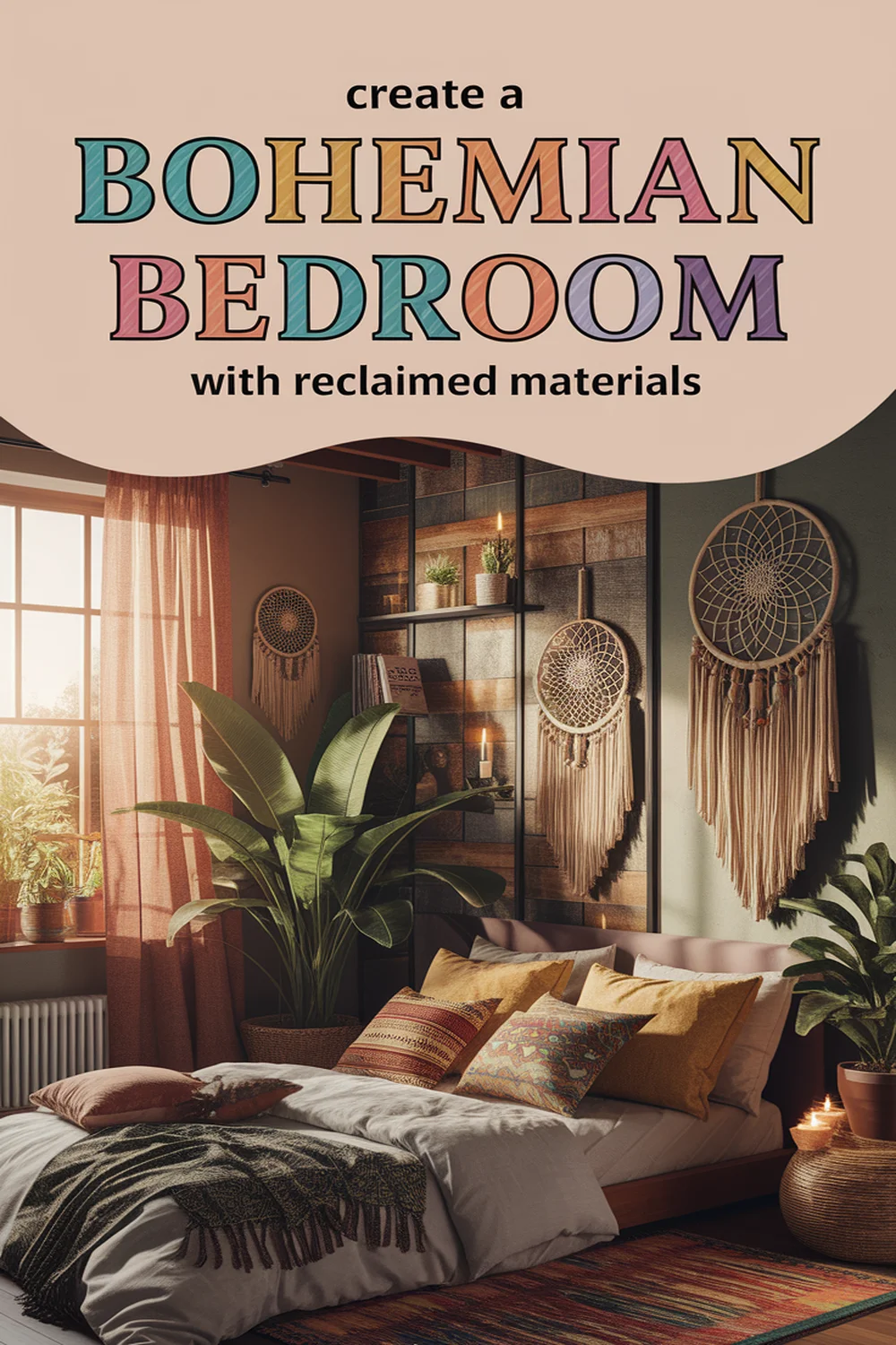 Image for: How to Create a Bohemian Bedroom With Reclaimed Materials