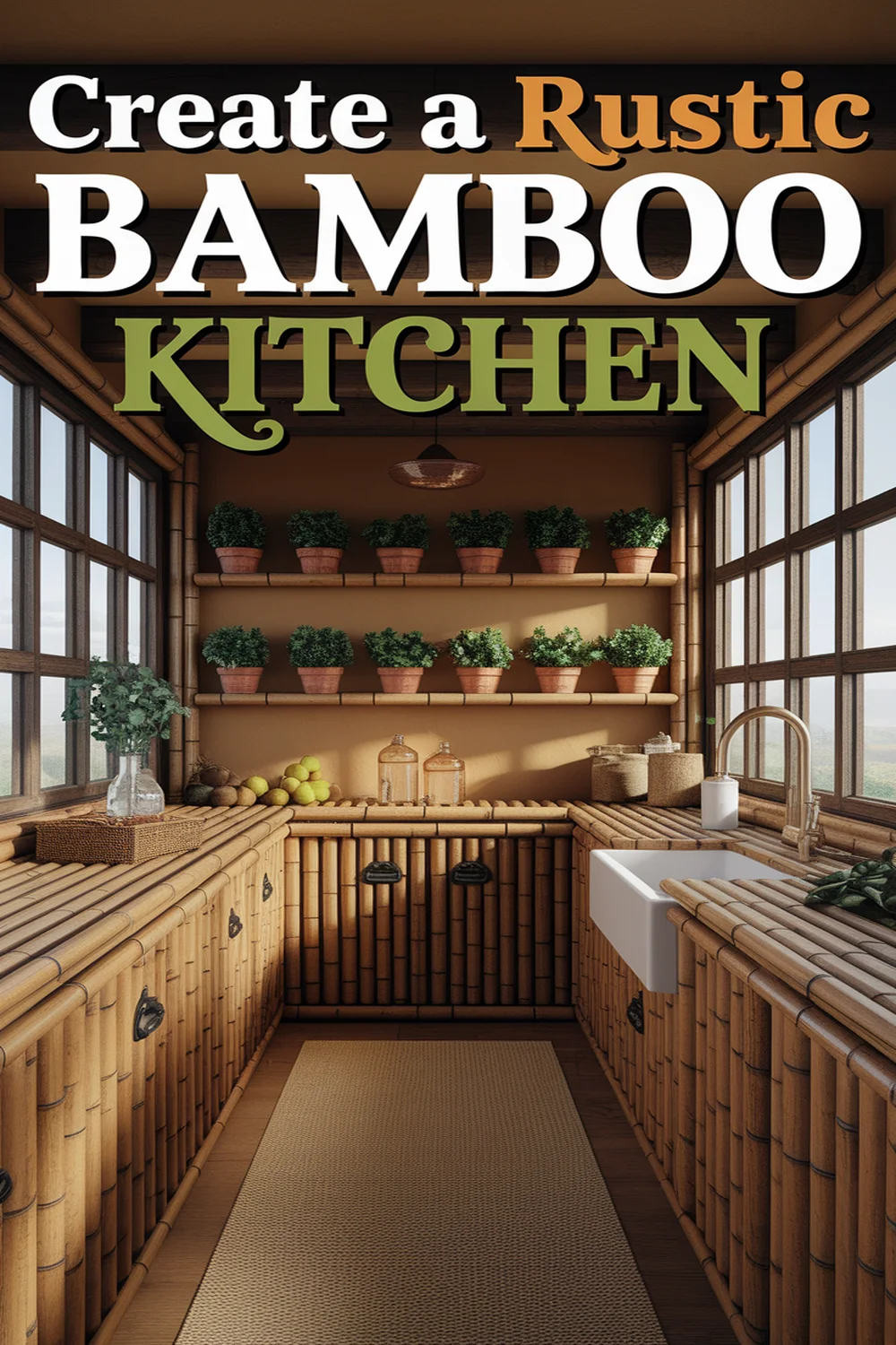 Image for: How to Create a Rustic Kitchen With Bamboo Material
