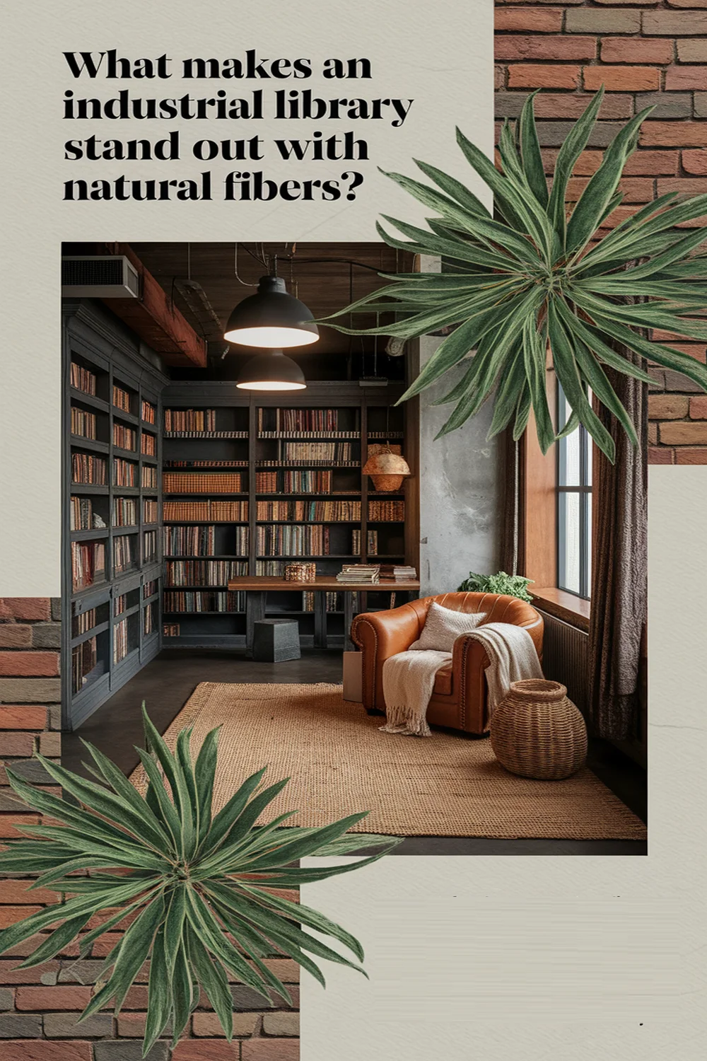 Image for: What Makes an Industrial Library Stand Out With Natural Fibers as Material?